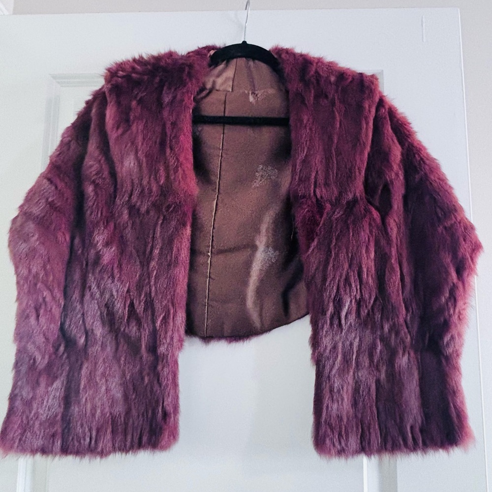 Luxury and Chic 100% Rabbit Fur Stole: Shawl